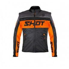 JACKET SHOT SOFTSHELL LITE A08-15B1-B03-13 BLACK / ORANGE 3XL