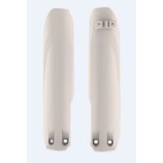 FORK GUARDS POLISPORT 8399100002 (PAIR) WHITE