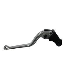 CLUTCH LEVER ACCOSSATO FIXED CNC-WORKED ALUMINIUM, SILVER