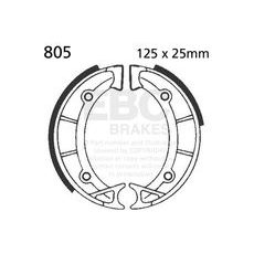 BRAKE SHOE SET EBC 805 EXCLUDING SPRINGS