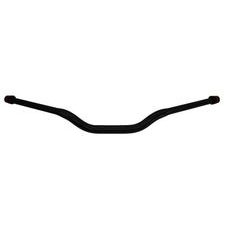 HANDLEBAR ACCOSSATO ALUMINIUM, 28.5 MM CRNI