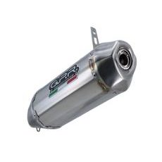 SLIP-ON EXHAUST GPR PENTACROSS INOX QUSP.163.PENIO BRUSHED STAINLESS STEEL FOR ATV CAN-AM OUTLANDER 1000 2012-2023