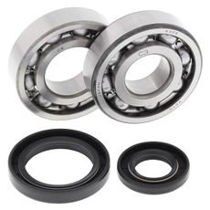 CRANKSHAFT BEARING AND SEAL KIT ALL BALLS RACING CB24-1017