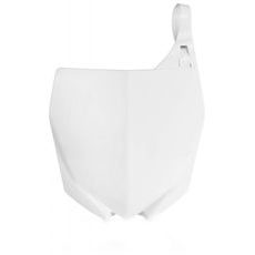 NUMBER PLATE POLISPORT 8665500001 WHITE