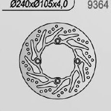 KOČIONA DISK NG 9364