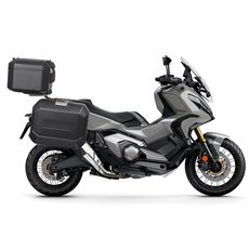 SET ALUMINIJASTIH KOFERA SA NOSAČI I PLOČO SHAD TERRA BLACK, 48L STRAŽNJI KOFER IN 47L BOČNI KOFERI SHAD HONDA X-ADV 750