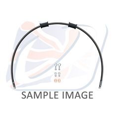 KIT PREDNJIH KOČIONOG CRIJEVA VENHILL POWERHOSEPLUS KAW-5012F-BK (1 HOSE IN KIT) BLACK HOSES, CHROMED FITTINGS