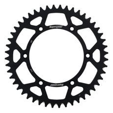 REAR ALU SPROCKET SUPERSPROX RAL-245:48-BLK CRNI 48T, 520