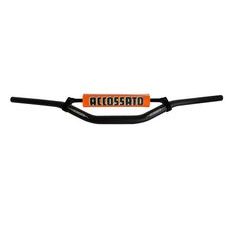 HANDLEBAR ACCOSSATO ALUMINIUM, 28.5 MM CRNI