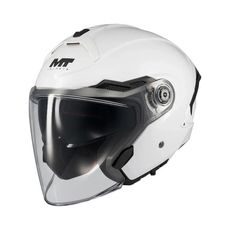 OPEN FACE HELMET MT HELMETS COSMO SV PURE A0 GLOSS XL