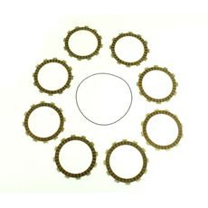 FRICTION PLATES KIT WITH CLUTCH COVER GASKET ATHENA P40230092