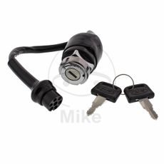 Ignition switch JMP 3 position with black plastic lock ring