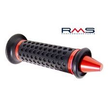 HAND GRIPS RMS 184160340 BLACK/RED END