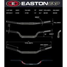 Handlebar EASTON EXP EXP M 92 57