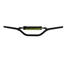 HANDLEBAR ACCOSSATO ALUMINIUM, 22 MM CRNI