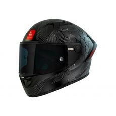 FULL FACE HELMET MT HELMETS KRE+ S SOLID A11 GLOSS CARBON XXL