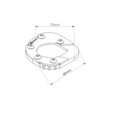 KICKSTAND EXTENSION PUIG 20188N CRNI