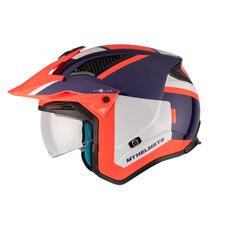 Helmet MT Helmets DISTRICT SV S ANALOG D5 GLOSS RED L