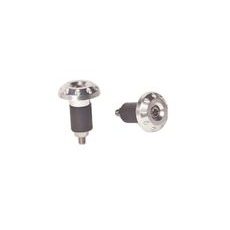 UNIVERSAL BAR ENDS PUIG RACE 6222P SILVER D 13-18MM