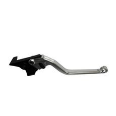 BRAKE LEVER ACCOSSATO FIXED CNC-WORKED ALUMINIUM, SILVER