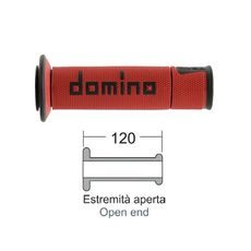 GRIPI DOMINO ROAD-RACING 184161230 RED/BLACK
