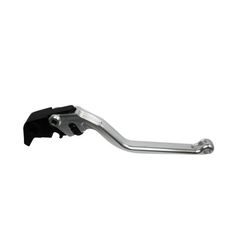 BRAKE LEVER ACCOSSATO FIXED CNC-WORKED ALUMINIUM, SILVER