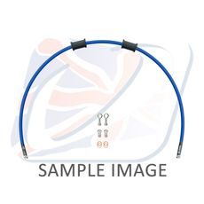 KIT PREDNJIH KOČIONOG CRIJEVA VENHILL POWERHOSEPLUS YAM-2002FS-SB (1 HOSE IN KIT) SOLID BLUE HOSES, STAINLESS STEEL FITTINGS