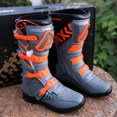 MX ČIZME ACERBIS X-TEAM VEL.44 SIVO/NARANČASTE