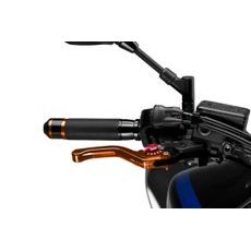 BRAKE LEVER WITHOUT ADAPTER PUIG 3.0 130TR SHORT ORANGE/RED
