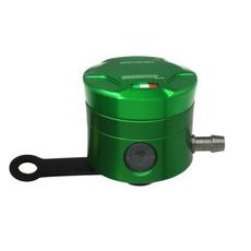 BRAKE FLUID RESERVOIR ACCOSSATO CNC-WORKED STRAIGHT BRACKET INCLUDED GREEN
