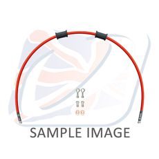 KIT PREDNJIH KOČIONOG CRIJEVA VENHILL POWERHOSEPLUS KAW-2008FS-RD (1 HOSE IN KIT) RED HOSES, STAINLESS STEEL FITTINGS