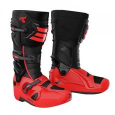 ČIZME SHOT RACE 8 A07-24A1-B05-47 BLACK / RED 47