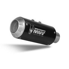 SILENCER MIVV MK3 E.005.LM3B BLACK STAINLESS STEEL