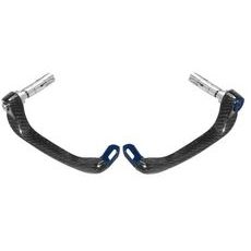 LEVER GUARD ACCOSSATO WITH BLUE EYELET AND INSERT RIGHT + LEFT, CARBON