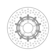 KOČIONA DISK BREMBO 178B40836 FLOATING