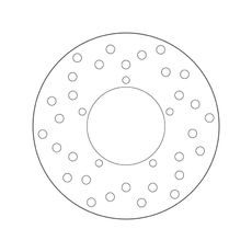 KOČIONA DISK BREMBO 68B40713 FIX