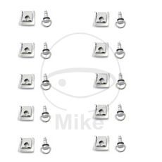 FAIRING FASTENER DZUS JMP 19MM SILVER