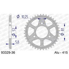 REAR ALU SPROCKET AFAM 93329-36 36T, 415