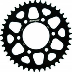 REAR ALU SPROCKET SUPERSPROX RAL-478:41-BLK CRNI 41T, 520