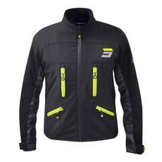 JACKET SHOT CLIMATIC A07-14B1-A01-08 BLACK / NEON YELLOW S