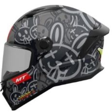 FULL FACE HELMET MT HELMETS STINGER 2 RAM F1 MATT XS