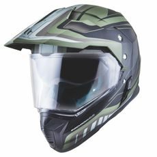 HELMET MT HELMETS SYNCHRONY DUO SPORT SV MATT GREEN XXL