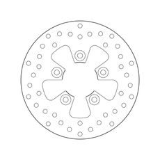 KOČIONA DISK BREMBO 68B407M3 FIX