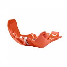 SKID PLATE POLISPORT PERFORMANCE 8472100002 WITH LINK PROTECTOR ORANGE