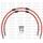 RACE Front brake hose kit Venhill POWERHOSEPLUS HON-9005FB-RD (2 hoses in kit) Red hoses, black fittings