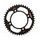 Rear ALU sprocket SUPERSPROX RAL-452:44-BLK Crni 44T, 415