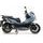 Slip-on exhaust GPR FURORE-X SCOOTER SYM.9.CAT.FXSC Matte Black including silencer approved for noise,db killer and catalyst compliant for inspection
