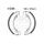 Brake shoe set EBC H308