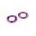 Rings for axle sliders PUIG 20271L purple