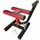 Motocross enduro stand Q-Tech Red M002-480 28cm / 40 cm